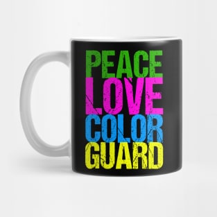 Peace Love Color Guard Mug